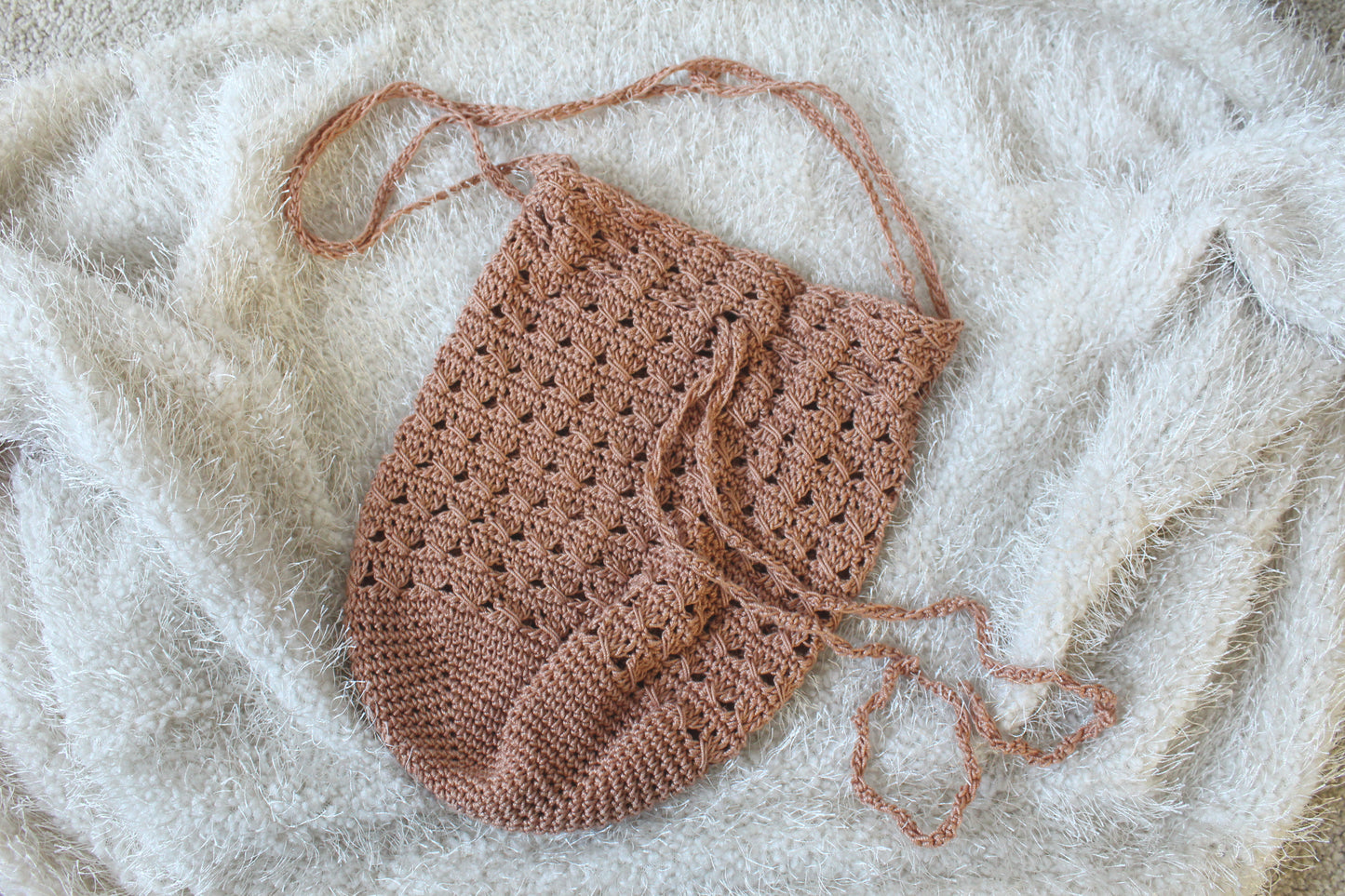 1940s Vintage Crochet Bag