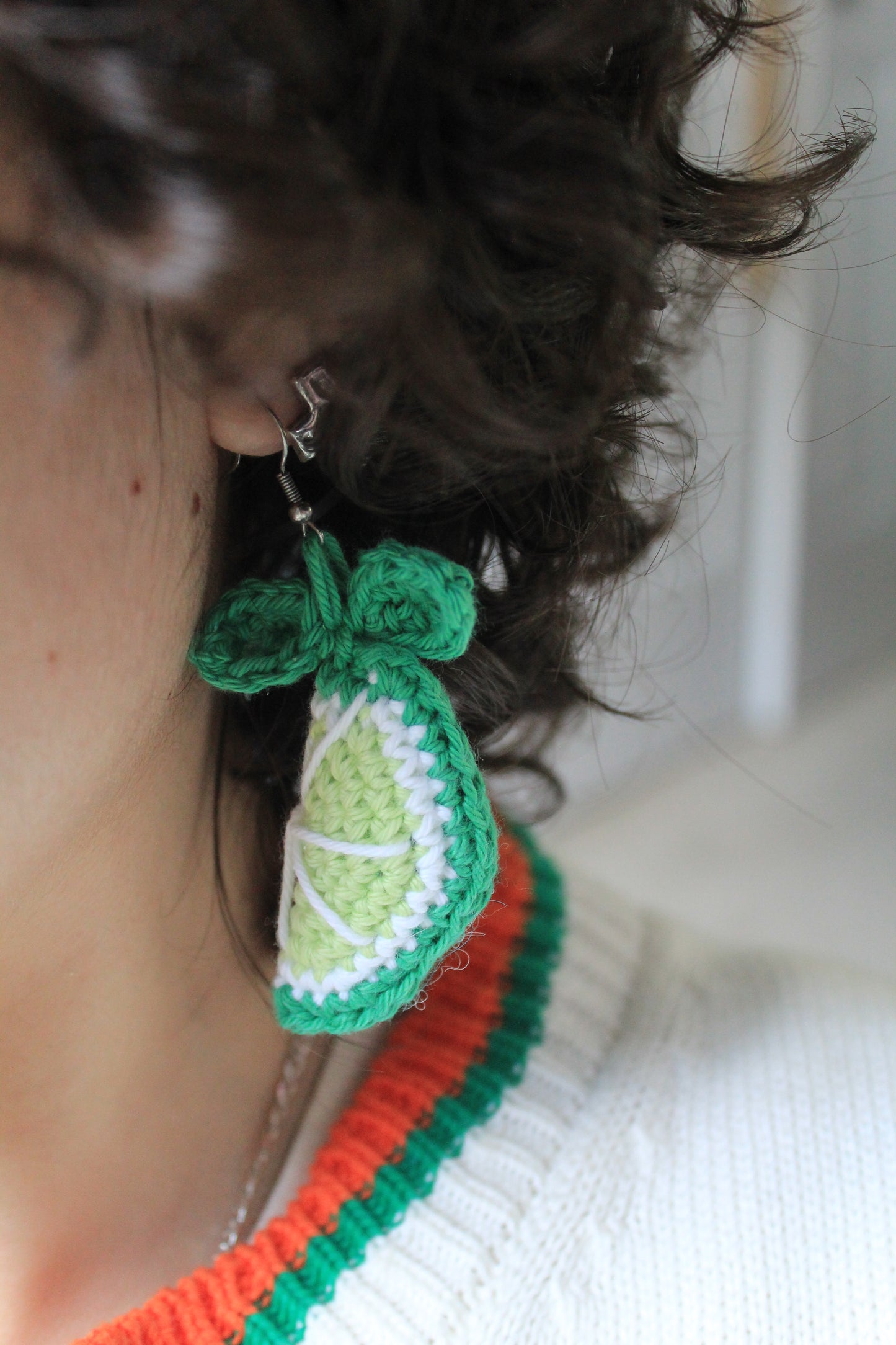 Citrus Slice Earrings