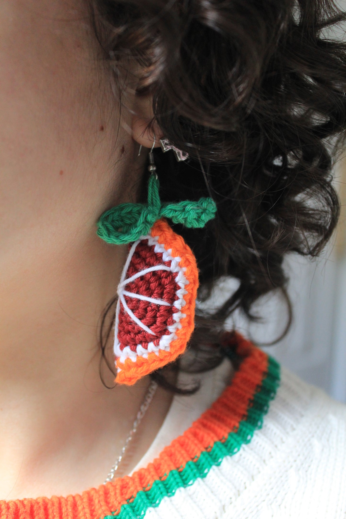 Citrus Slice Earrings