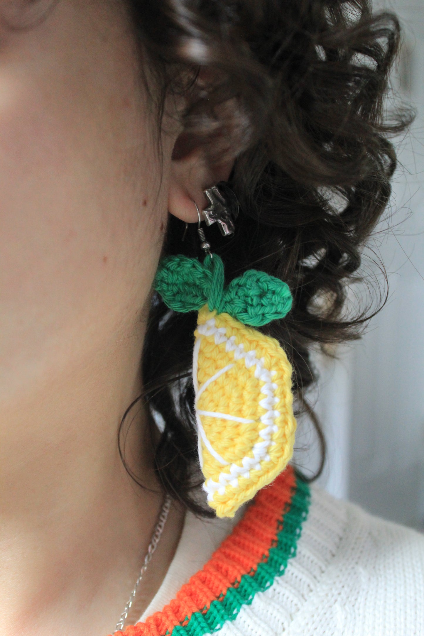 Citrus Slice Earrings