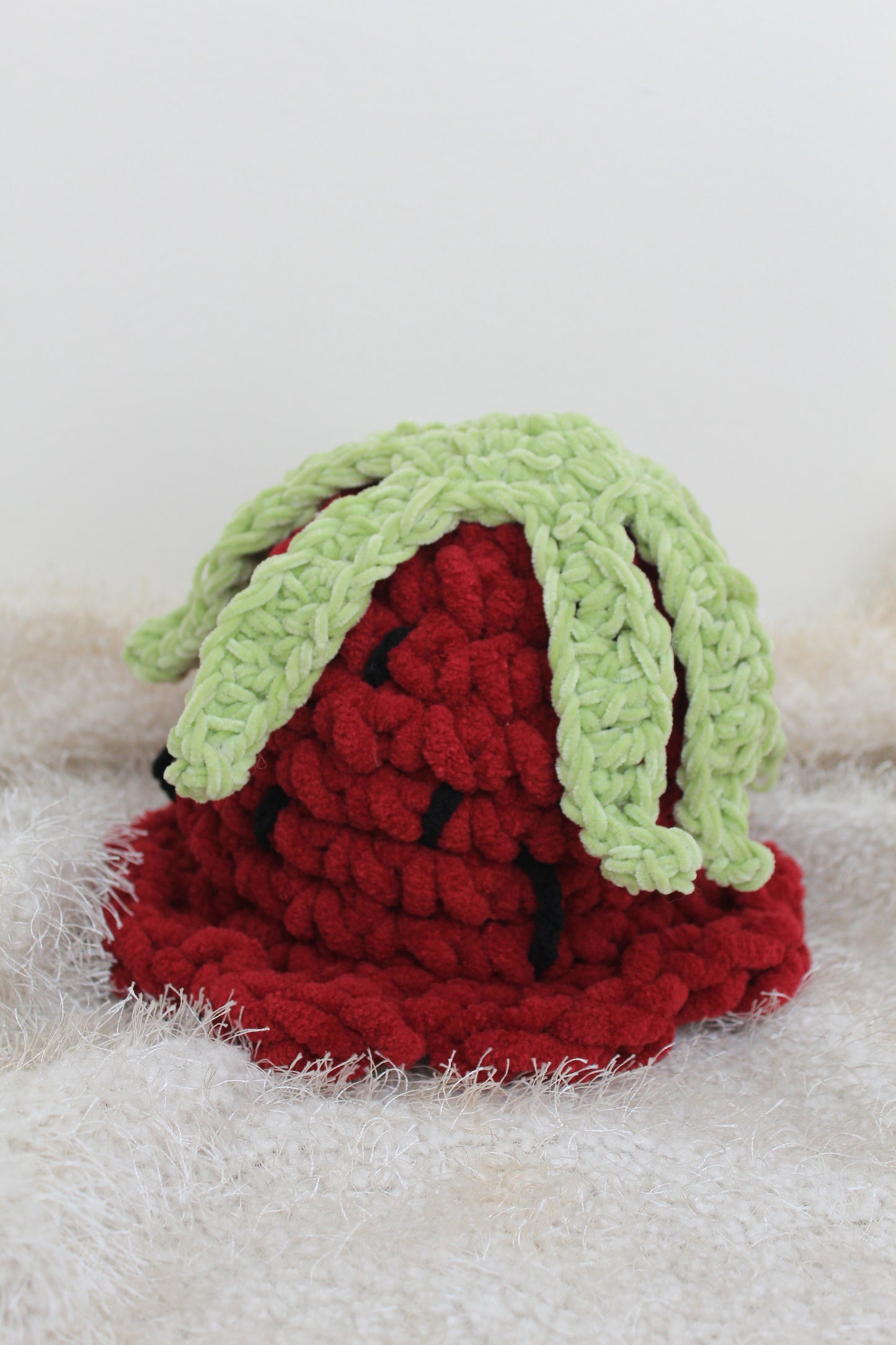 Strawberry Ghost Amigurumi