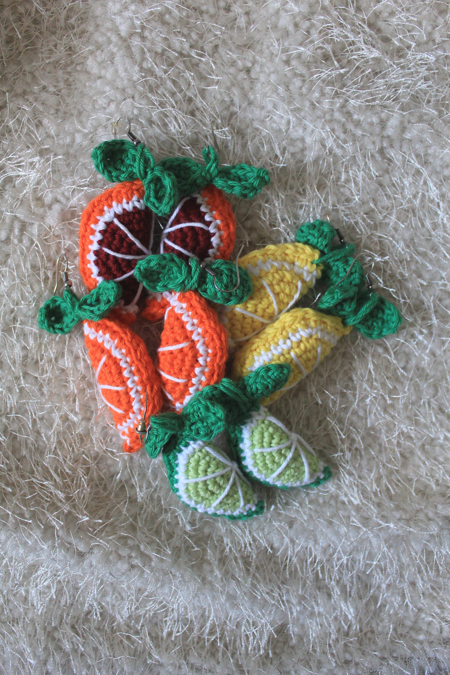 Citrus Slice Earrings