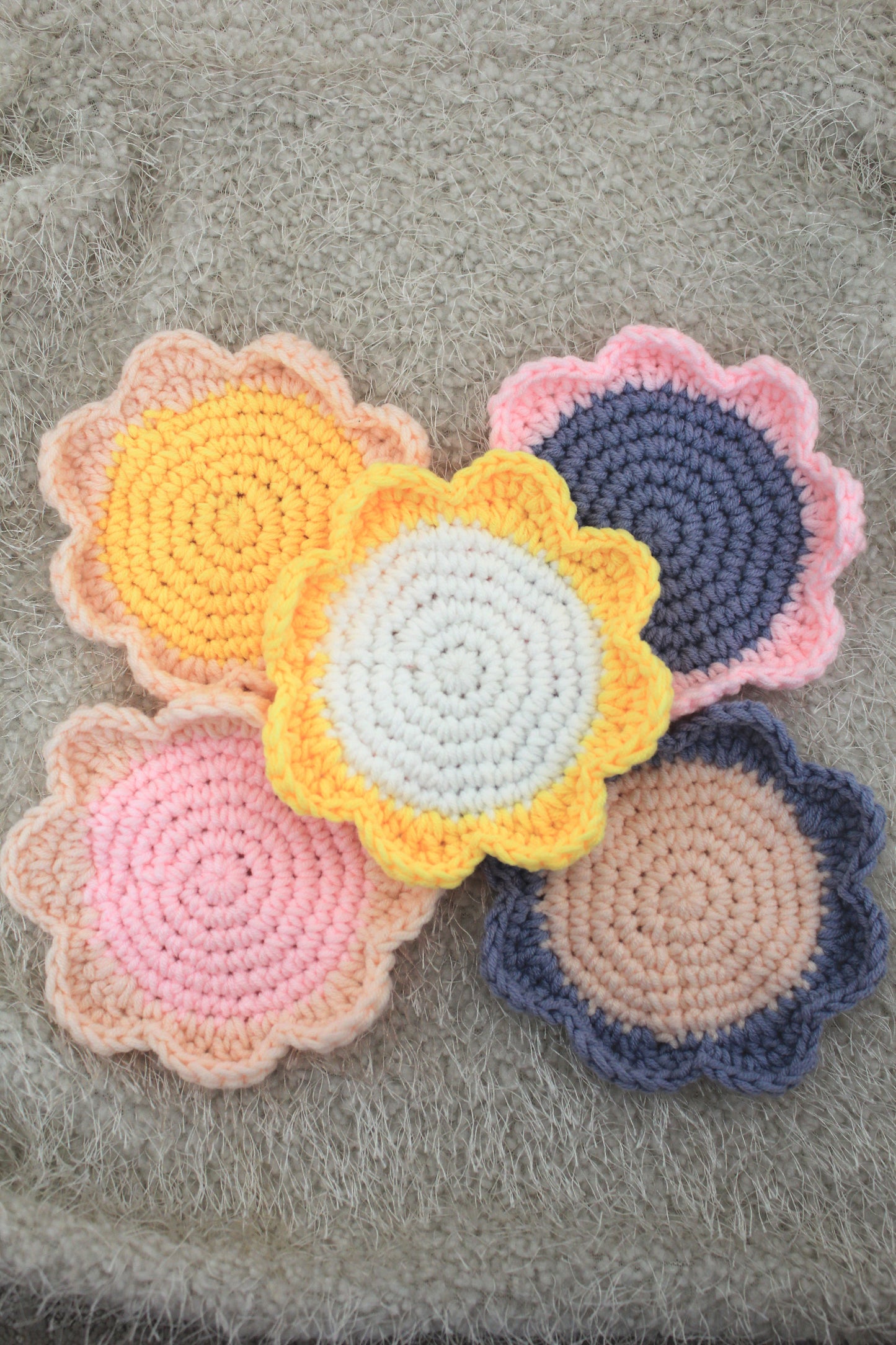 Flower Power Coasters