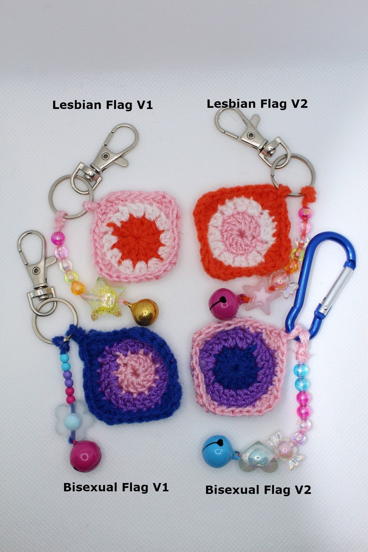 Subtle LGBTQ+ Keychains