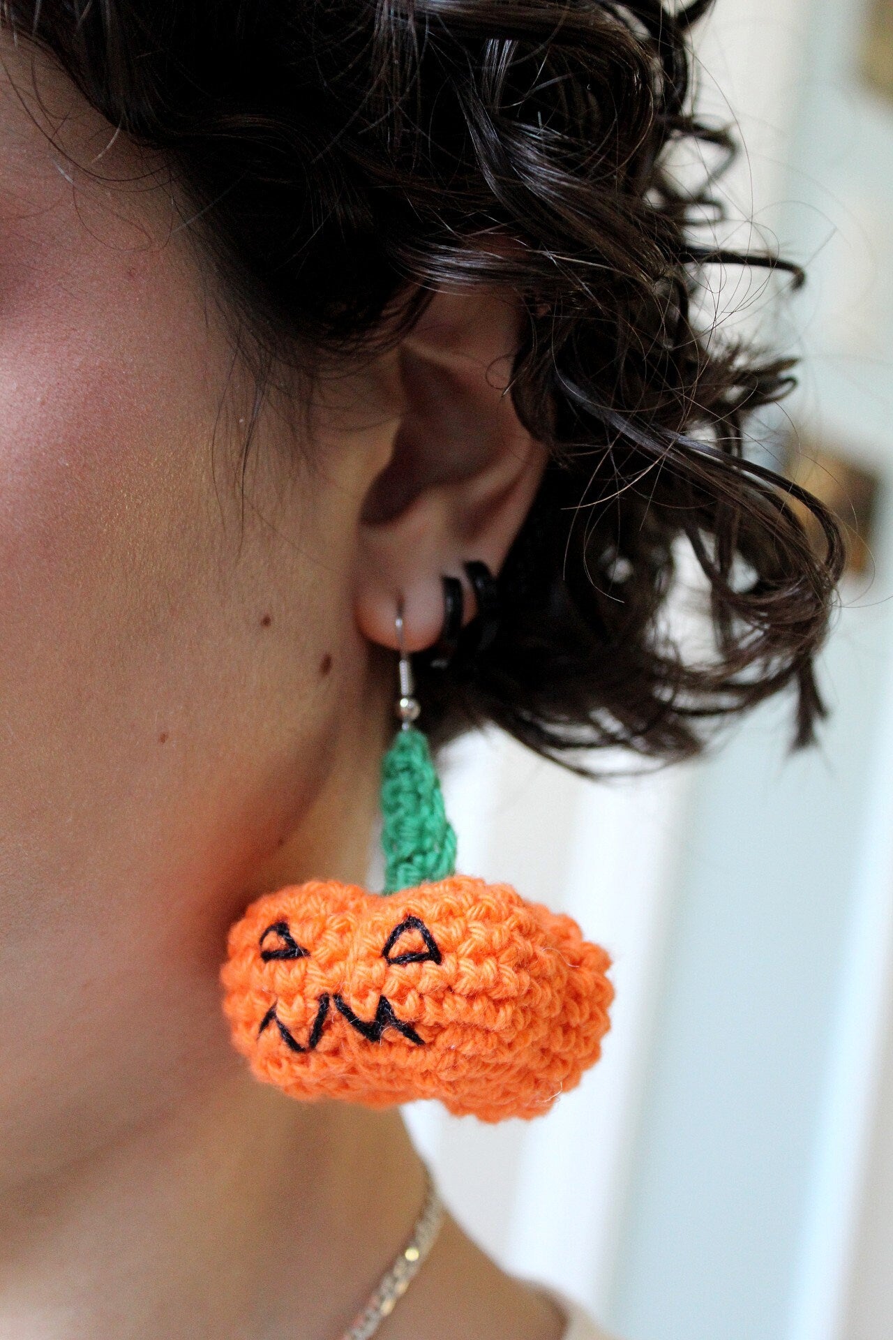 Pumpkin Earrings