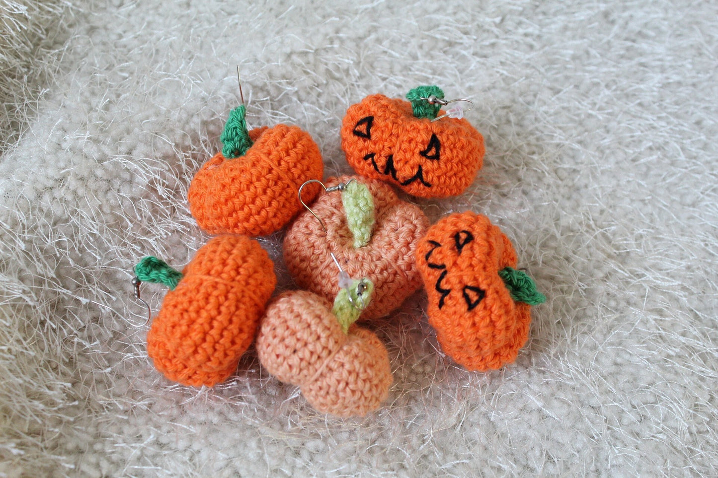 Pumpkin Earrings