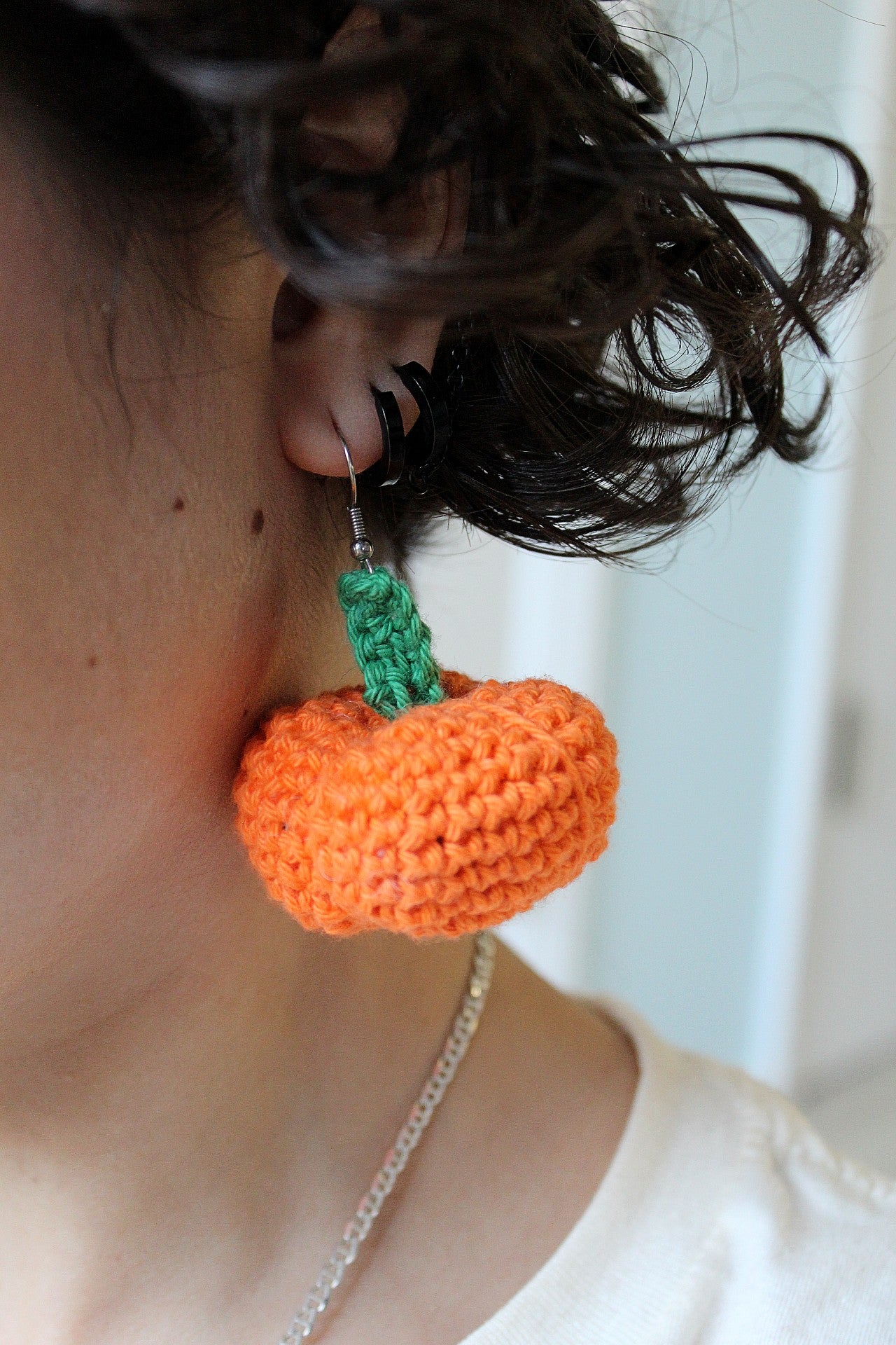 Pumpkin Earrings